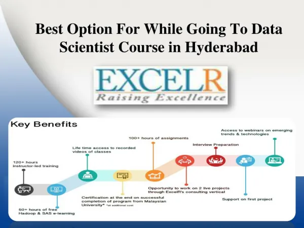 Best Option For While Going To Data Scientist Course in Hyderabad