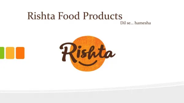 Rishta food products