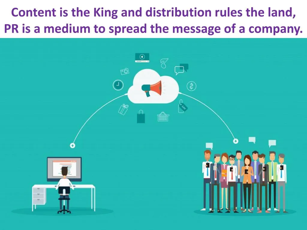 content is the king and distribution rules