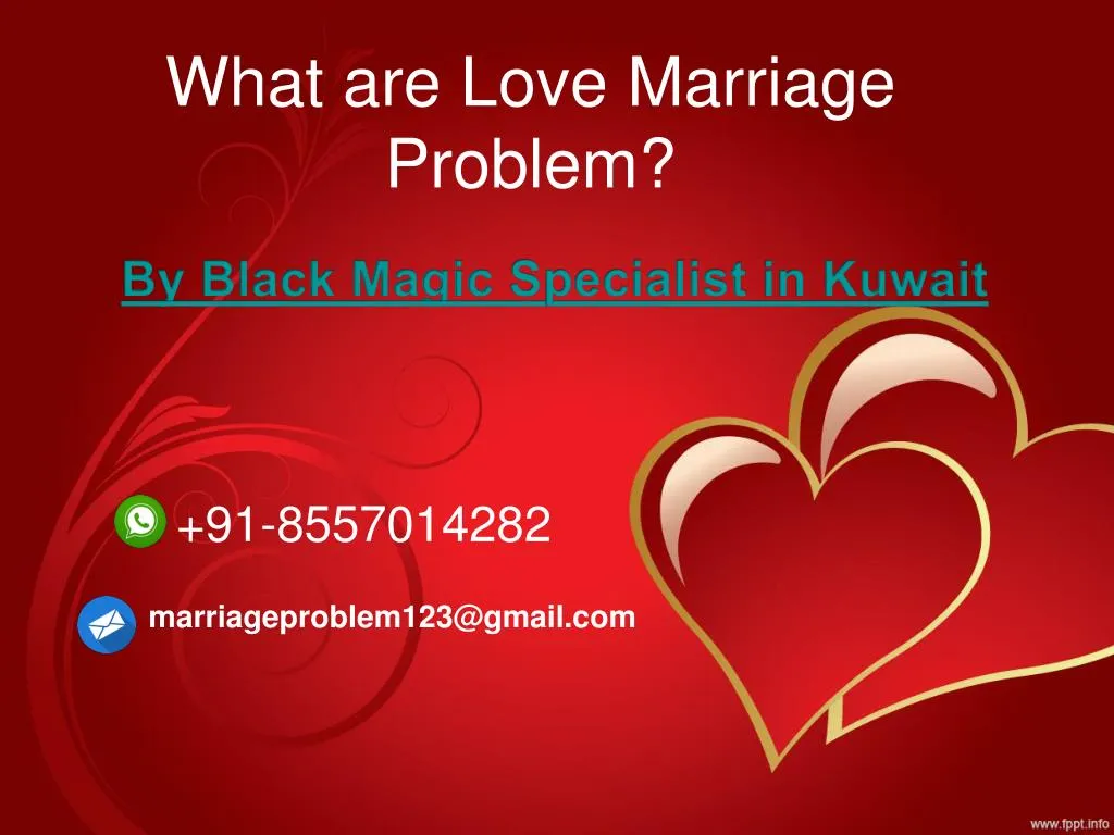 what are love marriage problem