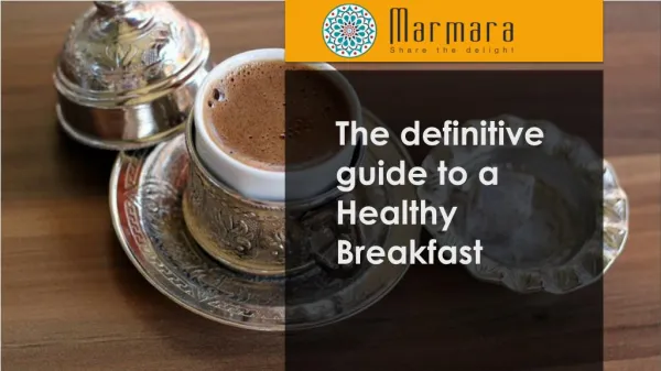 The Definitive Guide to a Healthy Breakfast