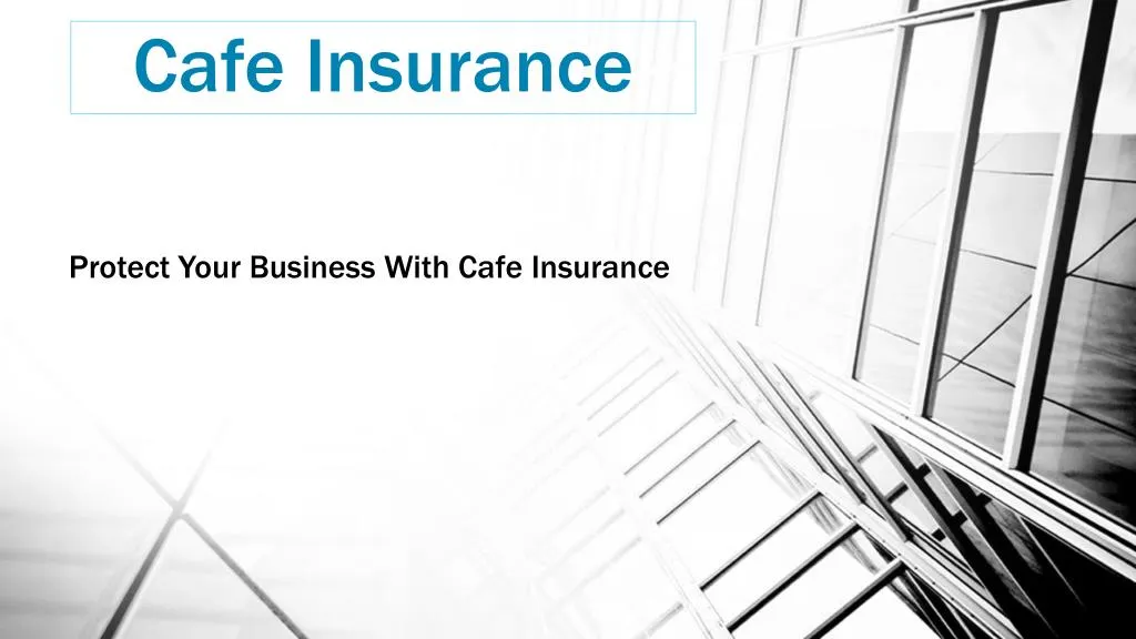 cafe insurance