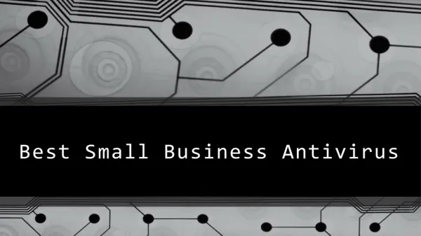 Best small business antivirus