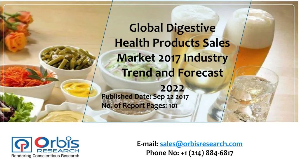 global digestive health products sales market