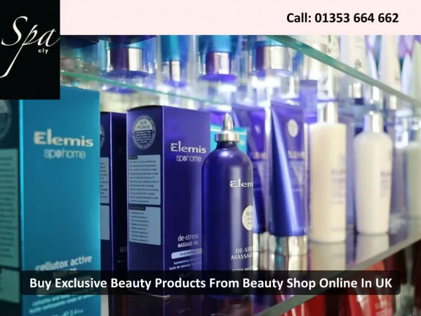 Buy Exclusive Beauty Products From Beauty Shop Online In UK