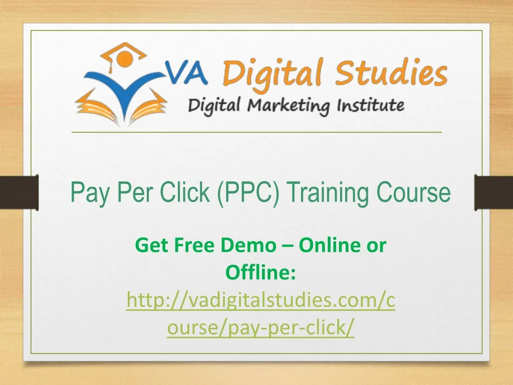 pay per click ppc training course