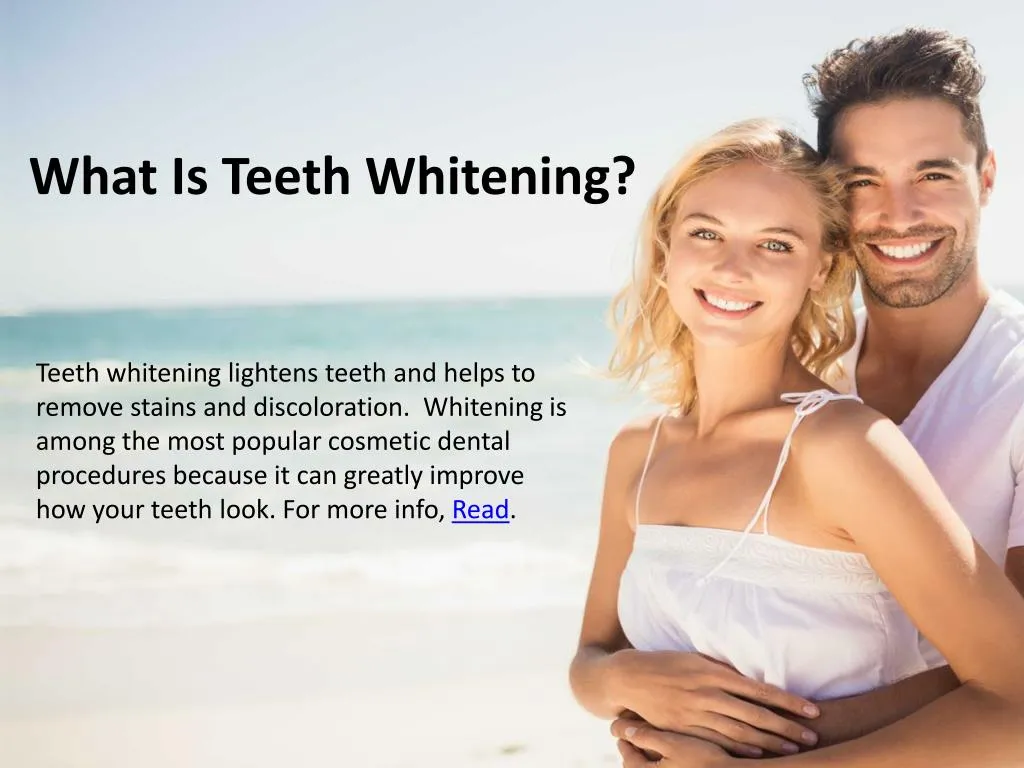 what is teeth whitening