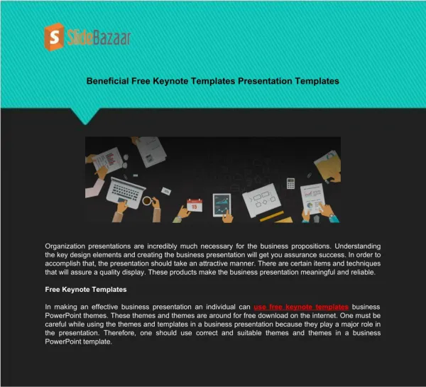 Beneficial free keynote templates presentation templates