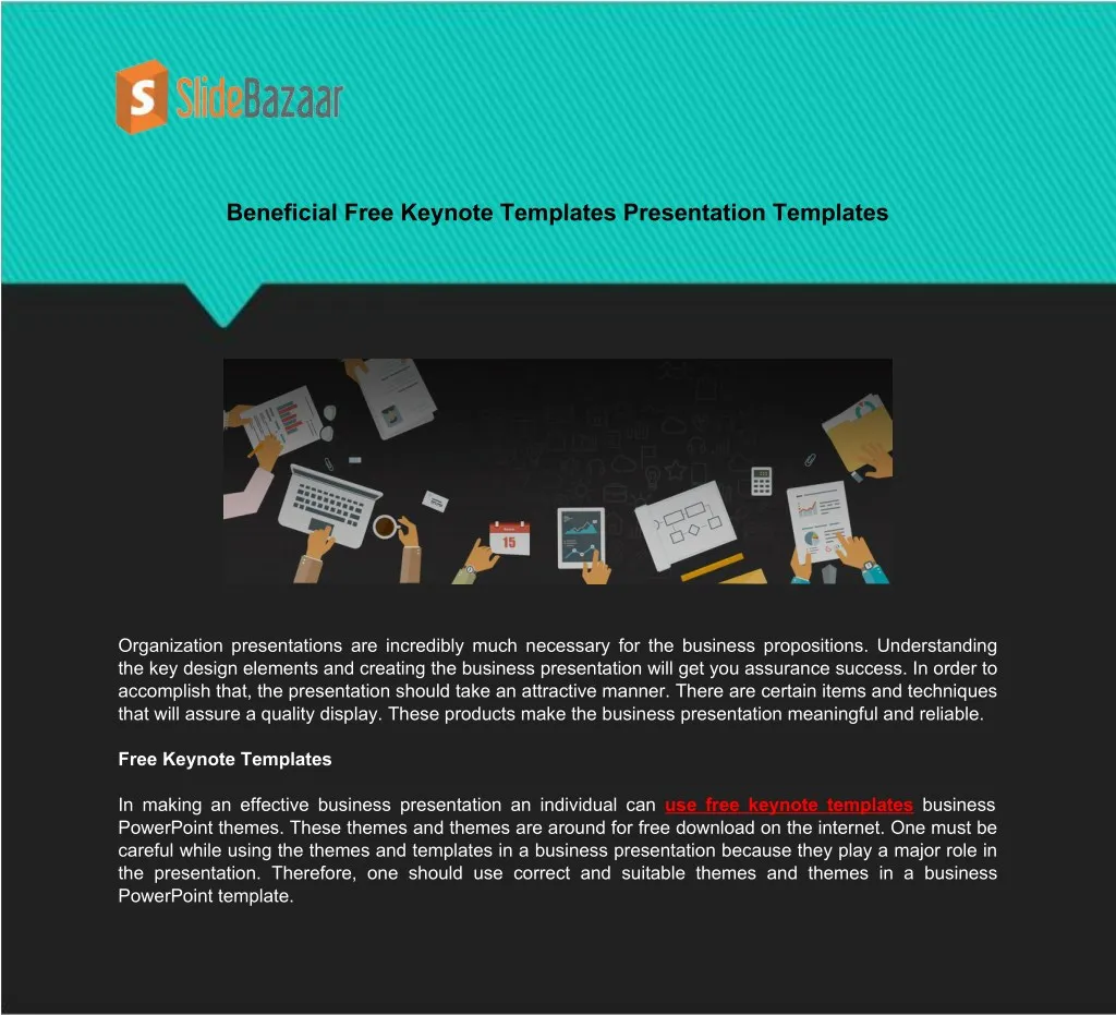 beneficial free keynote templates presentation