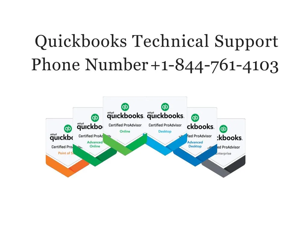 quickbooks technical support phone number 1 844 761 4103