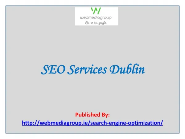 SEO Services Dublin