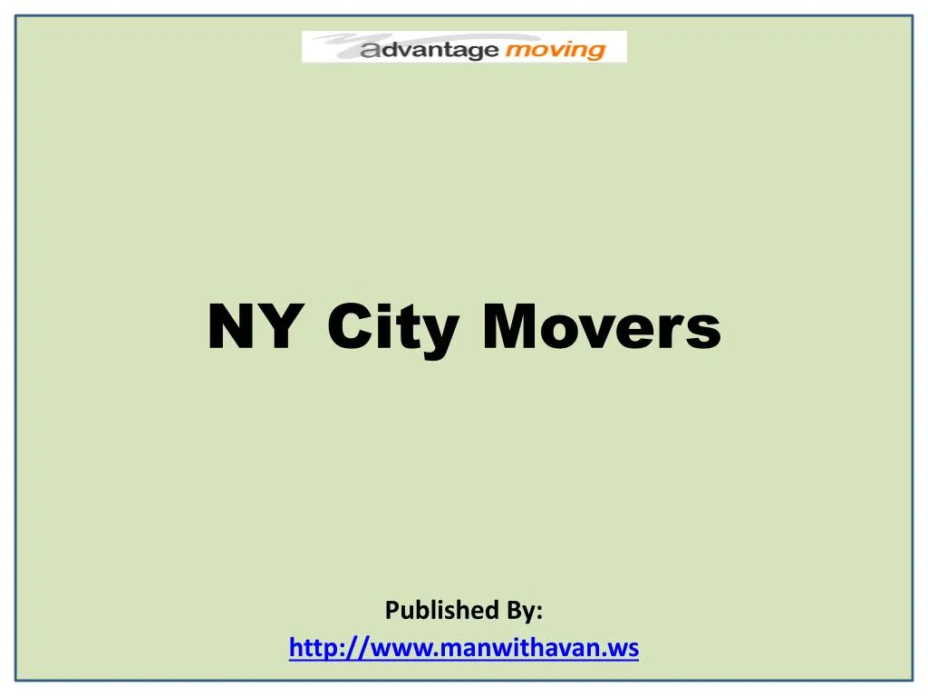 ny city movers published by http www manwithavan ws