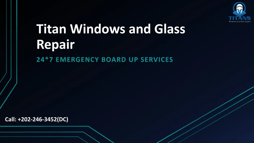 titan windows and glass repair