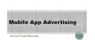 Mobile App Advertising - slide 1