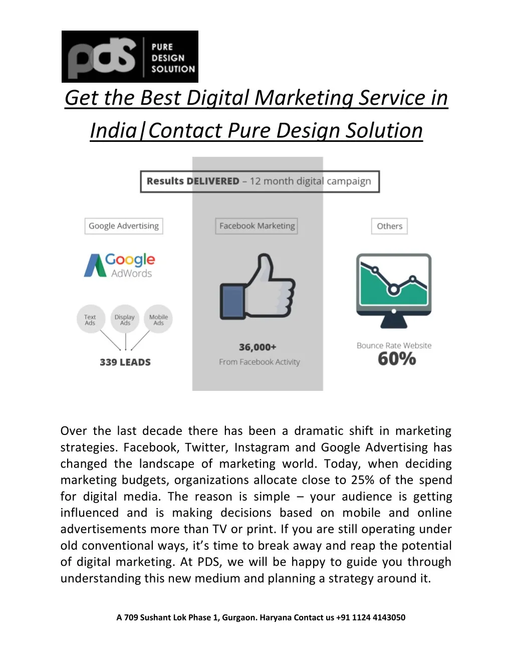 get the best digital marketing service in india