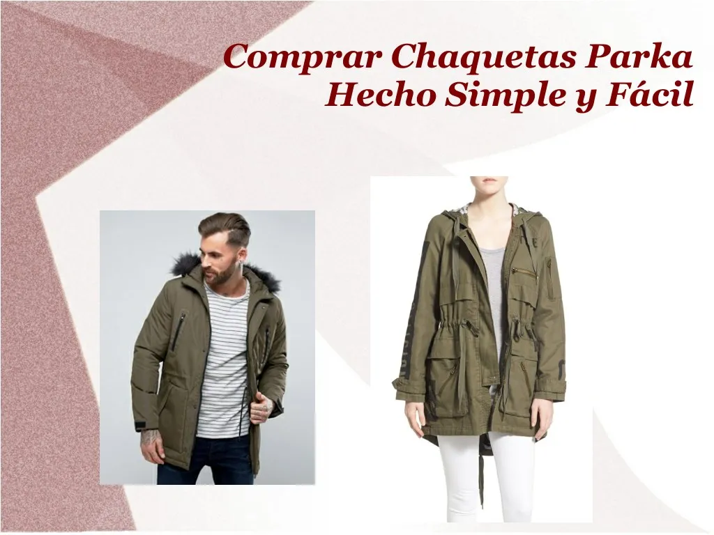 comprar chaquetas parka hecho simple y f cil