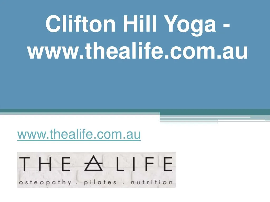 clifton hill yoga www thealife com au