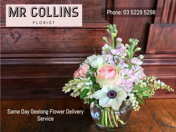 Same Day Geelong Flower Delivery Service