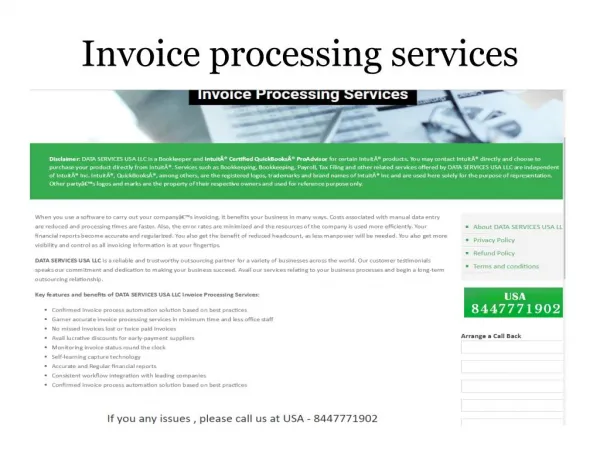 How outsourced invoice processing helps your business operations?