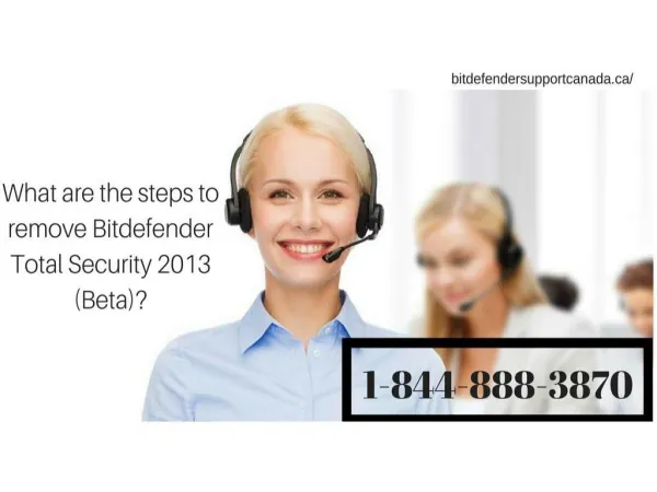 What are the steps to remove Bitdefender Total Security 2013 (Beta)?