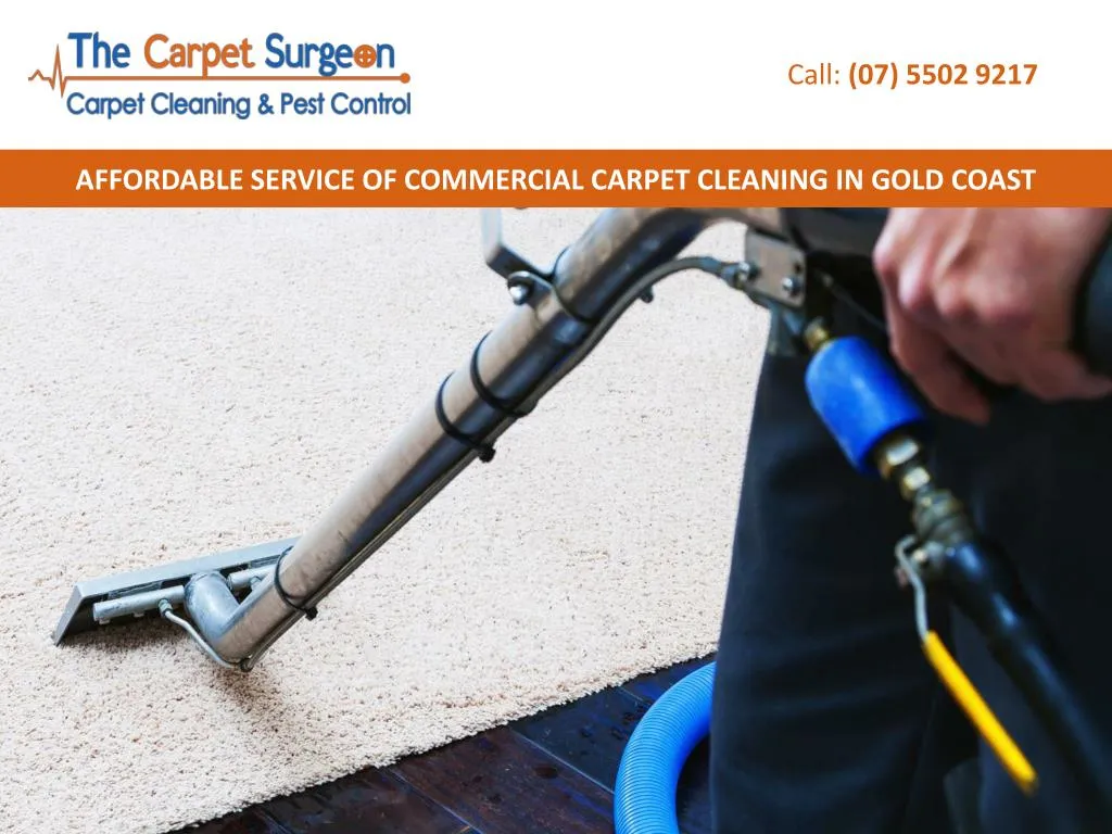 affordable service of commercial carpet cleaning in gold coast