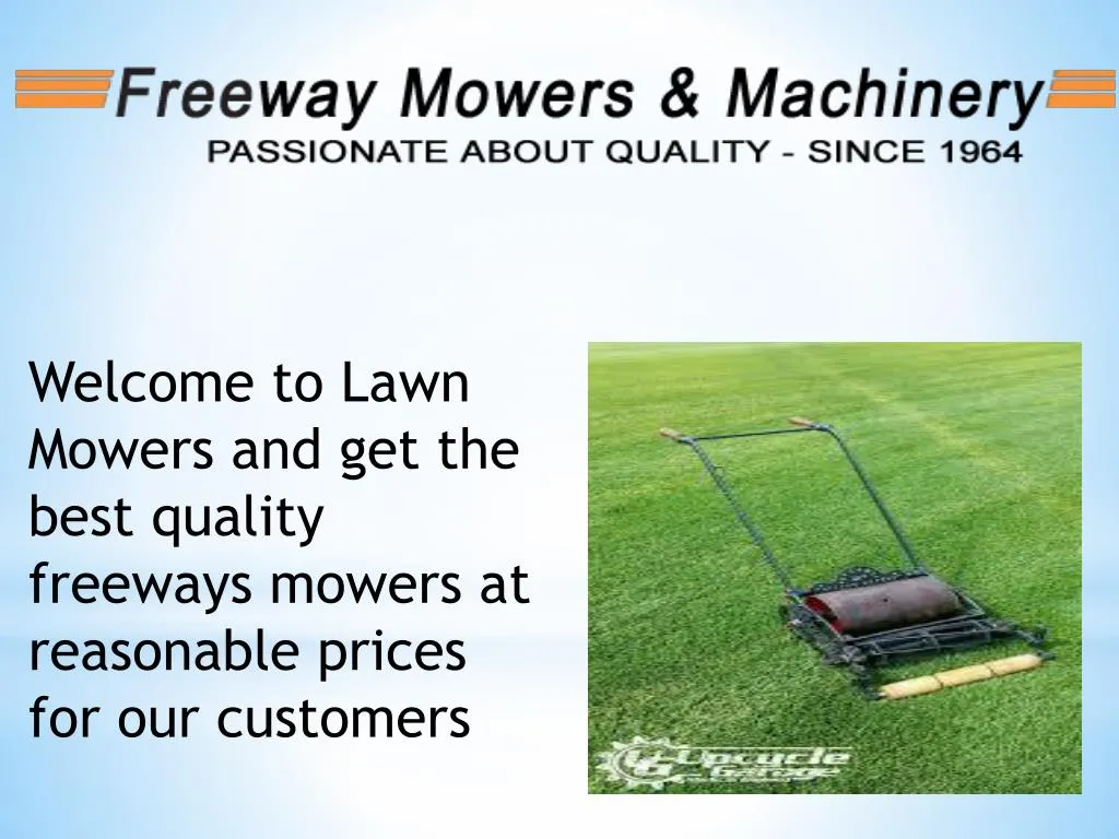 welcome to lawn mowers and get the best quality