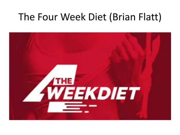 4 Week Diet Review