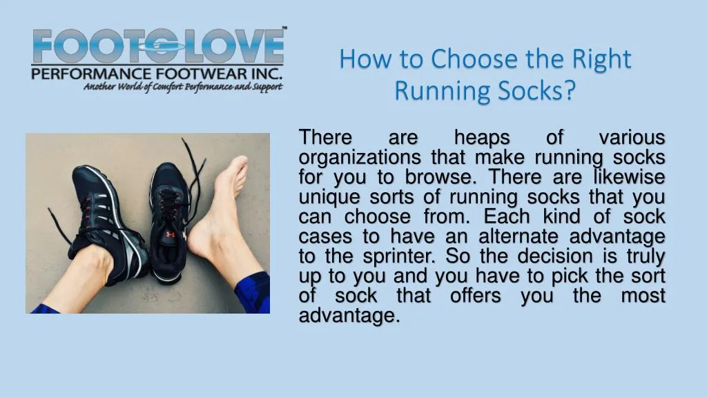how to choose the right running socks
