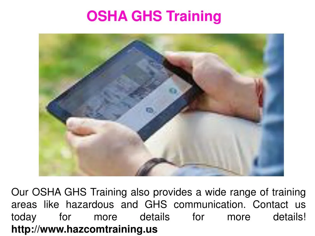 osha ghs training