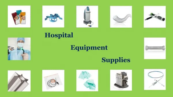 Hospital Equipment Supplies & Suppliers in UAE