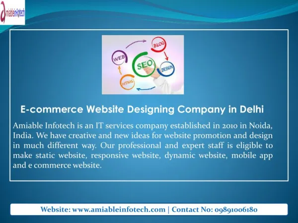 Online Ecommerce Website Designing Professional Company in Delhi/NCR