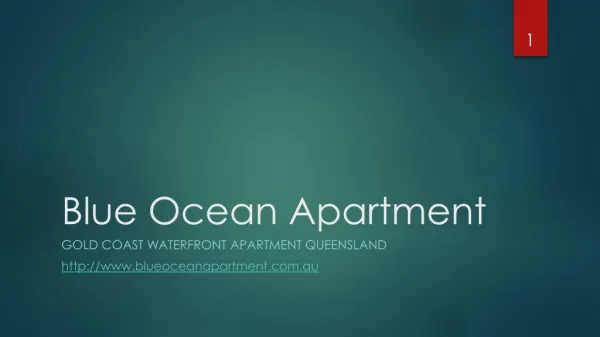 Water Front Holiday Accommodation Gold Coast