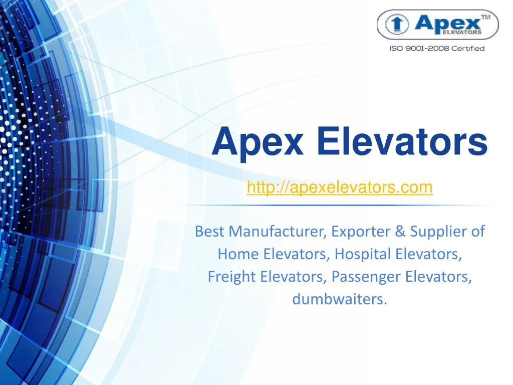 apex elevators