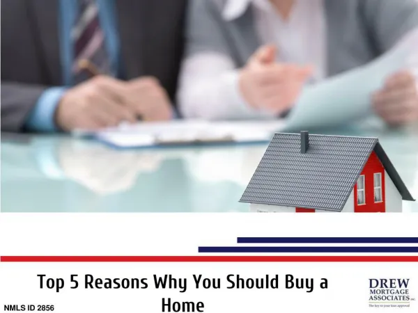 Top 5 Reasons You Should Buy a Home