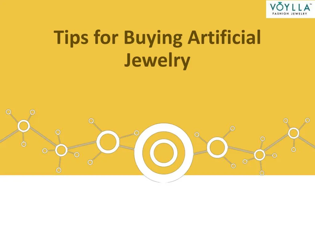 tips for buying artificial jewelry