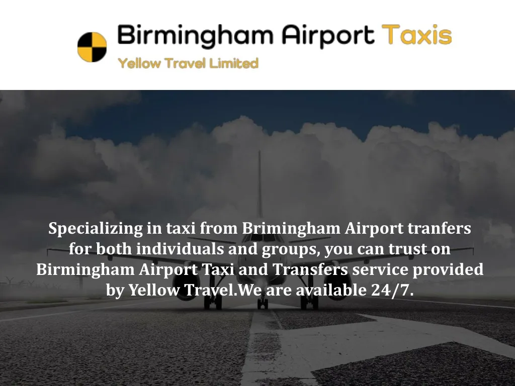 specializing in taxi from brimingham airport