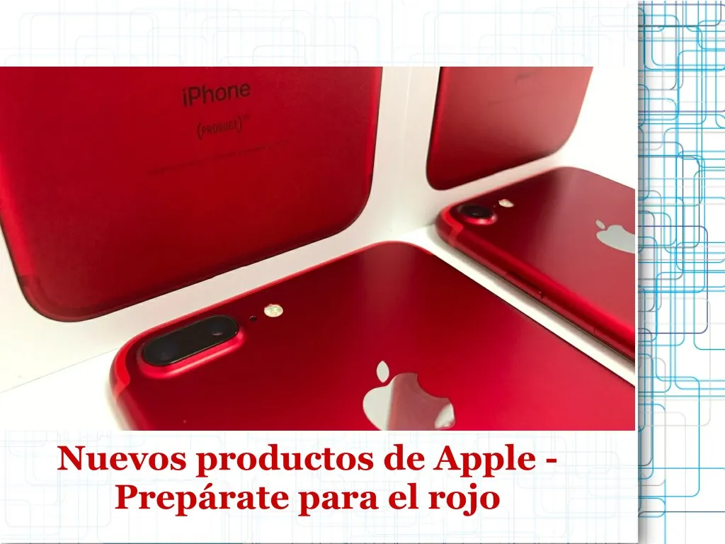 presentation title nuevos productos de apple prep