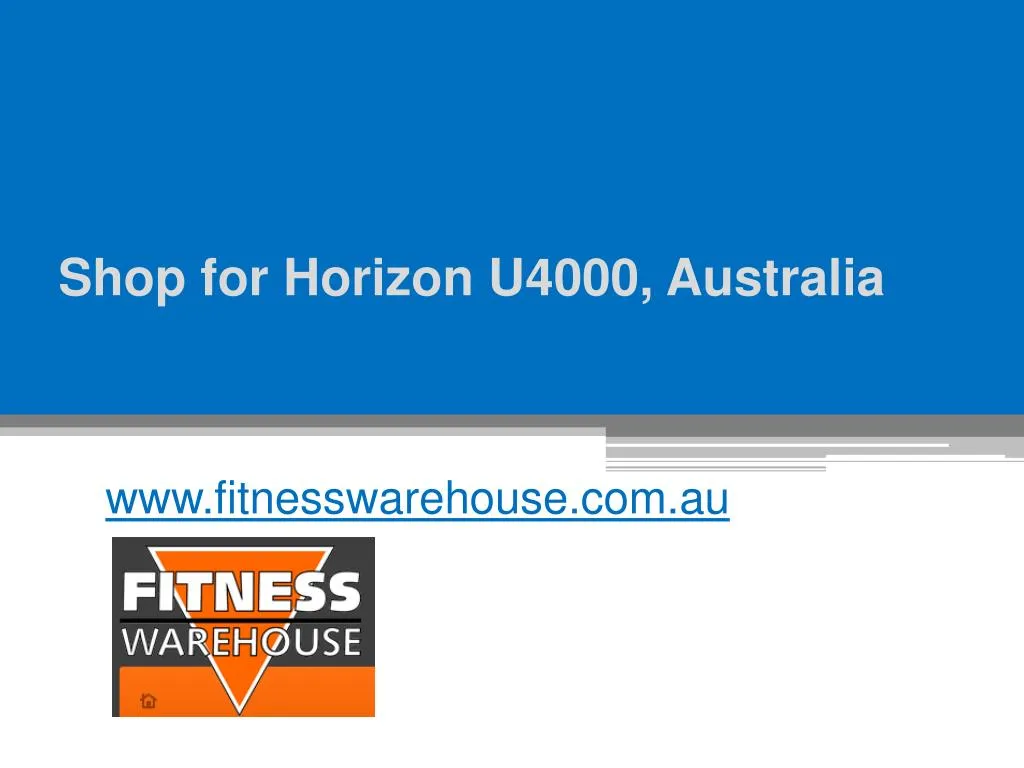 shop for horizon u4000 australia