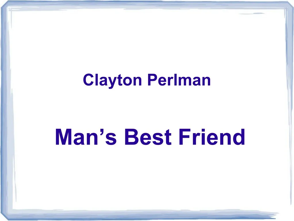 clayton perlman