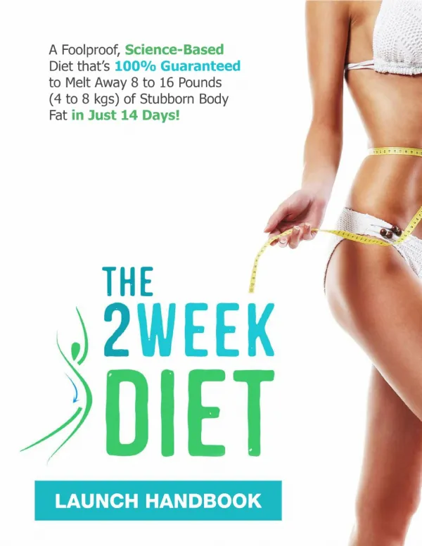 Rapid Weight Loss With 2 Week Diet