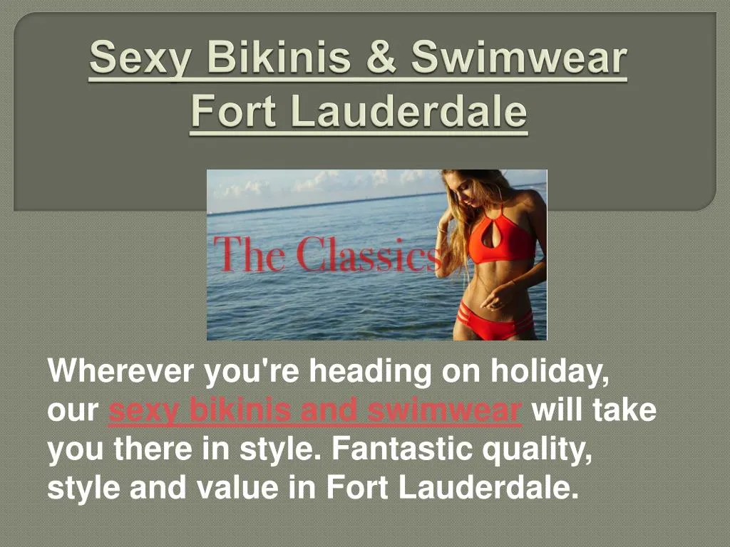 sexy bikinis swimwear fort lauderdale