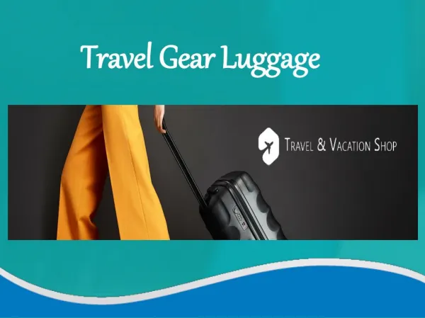 Get Travel Gear Luggage