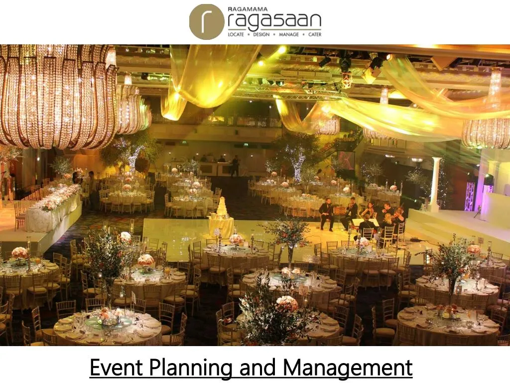 event planning and management