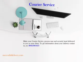 Courier Service - slide 1