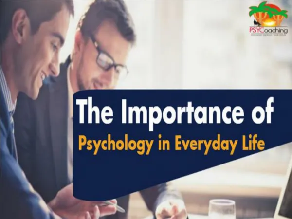Why Need of Psychology in our life