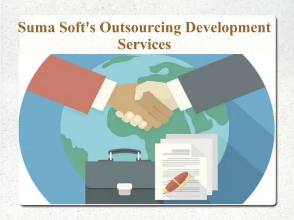Outsourcing Software Development- Sumasoft