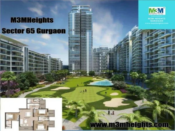 Residential Project Floor Plan-M3M Heights at 65th Avenue Sector 65 Gurgaon