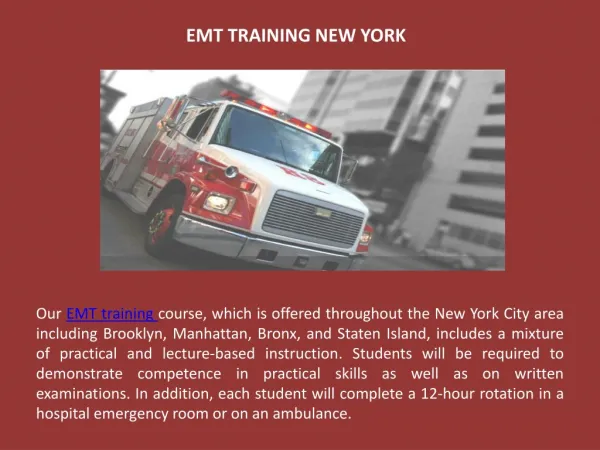 how to become an emt