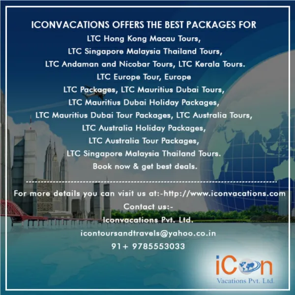 LTC Tour and Travel Packages