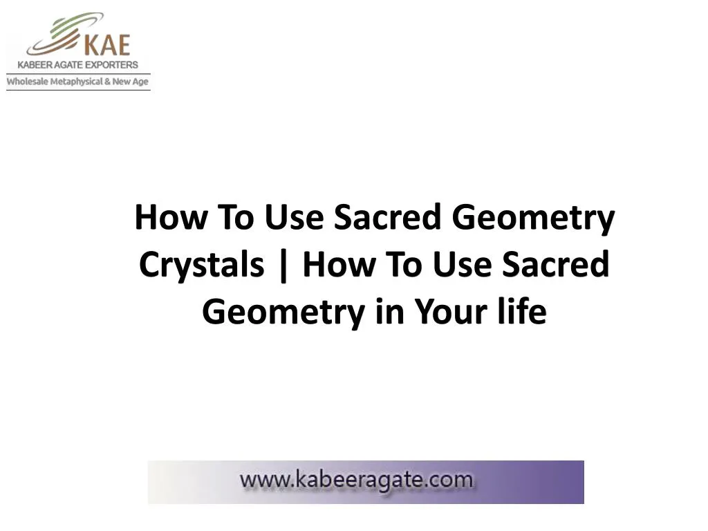 how to use sacred geometry crystals